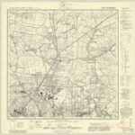 Topographische Karte 1:25.000 (3524) Isernhagen [ca. 1954, Meßtischblatt]