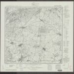 Topographische Karte 1:25.000 (3550) Beerfelde  [ca. 1940, Meßtischblatt]