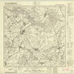 Topographische Karte 1:25.000 (3551) Heinersdorf  [ca. 1940, Meßtischblatt]