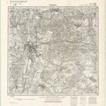 Meßtischblatt Nr.3555 Drossen - 1:25.000 (1937)