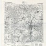 Meßtischblatt Nr.3556 Zielenzig - 1:25.000 (1945)