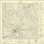 Topographische Karte 1:25.000 (3609) Schüttorf [1953, Meßtischblatt]