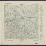 Topographische Karte 1:25.000 (3612) Mettingen  [ca. 1944, Meßtischblatt]