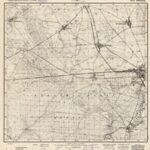 Meßtischblatt Nr.3654 Drenzig - 1:25.000 (1945)