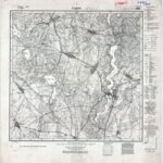 Meßtischblatt Nr.3657 Lagow - 1:25.000 (1929)