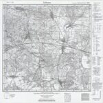 Meßtischblatt Nr.3658 Liebenau - 1:25.000 (1938)