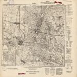 Meßtischblatt Nr.3659 Jordan - 1:25.000 (1936)