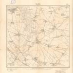 Meßtischblatt Nr.3668 Gondek - 1:25.000 (1903)