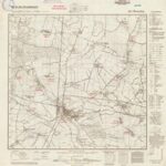 Meßtischblatt Nr.3671 Wreschen - 1:25.000 (1940)