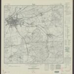 Topographische Karte 1:25.000 (3737) Burg bei Magdeburg [1936, Meßtischblatt]