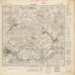 Meßtischblatt Nr.3755 Groß Gandern - 1:25.000 (1933)