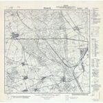 Meßtischblatt Nr.3760 Stentsch - 1:25.000 (1933)