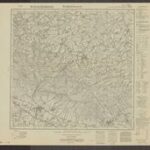 Topographische Karte 1:25.000 (3815) Borgholzhausen  [XI1944, Meßtischblatt]