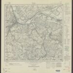 Topographische Karte 1:25.000 (3819) Vlotho  [1937, Meßtischblatt]
