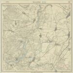 Topographische Karte 1:25.000 (3850) Kossenblatt  [ca. 1925, Meßtischblatt]