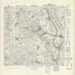 Topographische Karte 1:25.000 (3853) Fünfeichen [ca. 1935, Meßtischblatt] GEHEIM