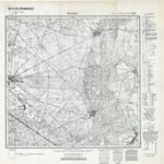 Meßtischblatt Nr.3857 Beutnitz - 1:25.000 (1945)
