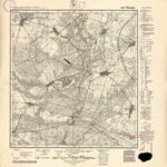 Meßtischblatt Nr.3858 Skampe - 1:25.000 (1944)