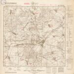 Meßtischblatt Nr.3863 Rakwitz - 1:25.000 (1940)