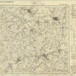 Topographische Karte 1:25.000 (3909) Horstmar  [ca. 1936, Meßtischblatt]