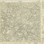 Topographische Karte 1:25.000 (3912) Westbevern  [III1945, Meßtischblatt]
