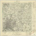 Topographische Karte 1:25.000 (3917) Bielefeld  [1951, Meßtischblatt]
