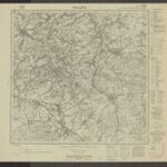 Topographische Karte 1:25.000 (3920) Bösingfeld  [XI1944, Meßtischblatt]