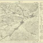 Topographische Karte 1:25.000 (3921) Ärzen [ca. 1950, Meßtischblatt]