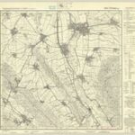 Topographische Karte 1:25.000 (3924) Gronau (Hannover) [ca. 1950, Meßtischblatt]