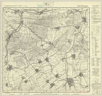 Topographische Karte 1:25.000 (3926) Bockenem  [ca. 1950, Meßtischblatt]