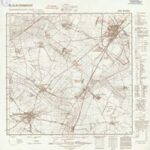 Meßtischblatt Nr.3965 Kosten - 1:25.000 (1940)