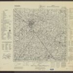 Topographische Karte 1:25.000 (4006) Oeding  [1939, Meßtischblatt] GEHEIM