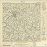 Topographische Karte 1:25.000 (4006) Oeding  [1950, Meßtischblatt]