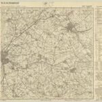 Topographische Karte 1:25.000 (4009) Coesfeld (Ost) [ca. 1936, Meßtischblatt]