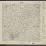 Topographische Karte 1:25.000 (4016) Gütersloth  [XI1944, Meßtischblatt]