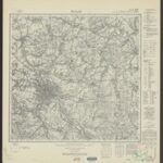 Topographische Karte 1:25.000 (4019) Detmold  [1937, Meßtischblatt]