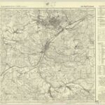 Topographische Karte 1:25.000 (4021) Bad Pyrmont  [ca. 1950, Meßtischblatt]