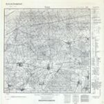 Meßtischblatt Nr.4055 Kanig - 1:25.000 (1945)