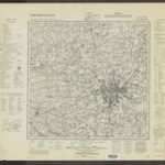 Topographische Karte 1:25.000 (4105) Bocholt  [1940, Meßtischblatt] GEHEIM