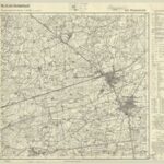 Topographische Karte 1:25.000 (4115) Wiedenbrück [ca. 1935, Meßtischblatt]