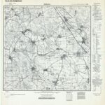 Meßtischblatt Nr.4154 Jessnitz - 1:25.000 (1938)