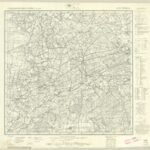 Topographische Karte 1:25.000 (4206) Brünen [ca. 1936, Meßtischblatt]