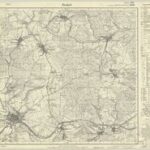 Topographische Karte 1:25.000 (4221) Brakel  [ca. 1936, Meßtischblatt]