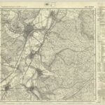 Topographische Karte 1:25.000 (4222) Höxter [ca. 1946, Meßtischblatt]