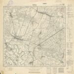 Meßtischblatt Nr.4262 Kuttlau - 1:25.000 (1938)