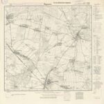 Meßtischblatt Nr.4266 Bojanowo - 1:25.000 (1933)