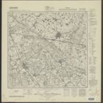 Topographische Karte 1:25.000 (4303) Uedem  [1939, Meßtischblatt] GEHEIM
