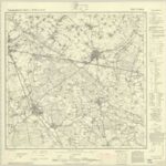 Topographische Karte 1:25.000 (4303) Uedem  [ca. 1953, Meßtischblatt]