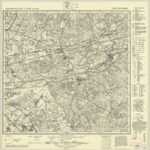 Topographische Karte 1:25.000 (4306) Drevenack [III1953, Meßtischblatt]