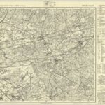 Topographische Karte 1:25.000 (4306) Drevenack  [ca. 1947, Meßtischblatt]